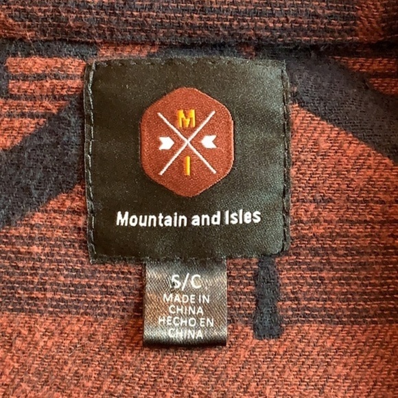 Mountain and Isles Southwestern Shirt Jacket NWT - Picture 8 of 9
